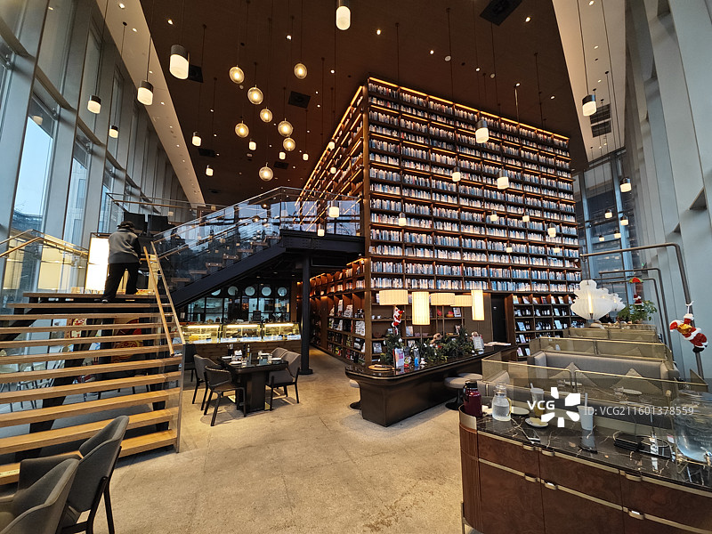 杭州天目里商业街区非标商业文创街区文艺街区图片素材