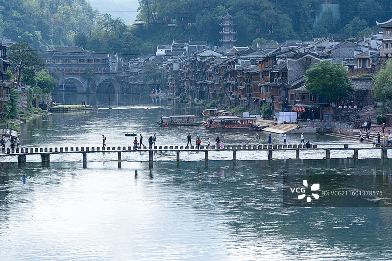 湖南，凤凰古城图片素材