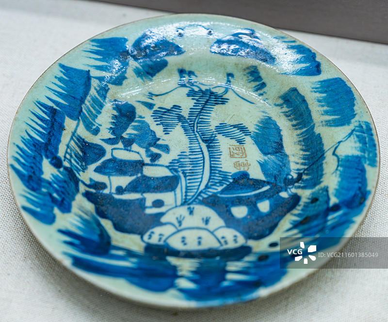 甘肃 庆阳 博物馆 瓷器图片素材