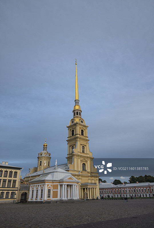 俄罗斯圣彼得堡彼得保罗要塞图片素材