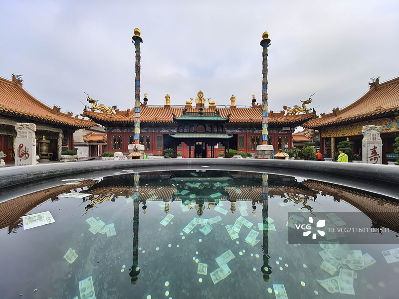 呼和浩特大召无量寺图片素材