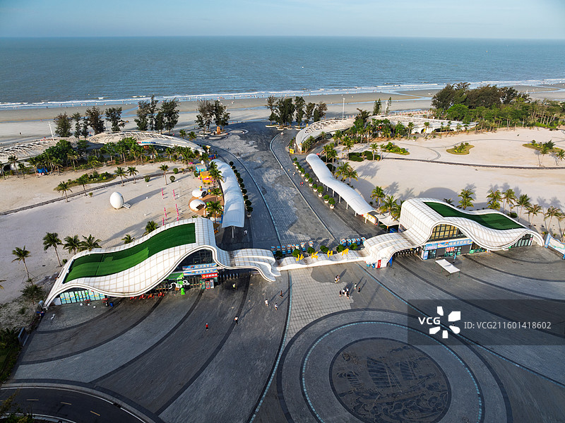 广西北海银滩风光图片素材