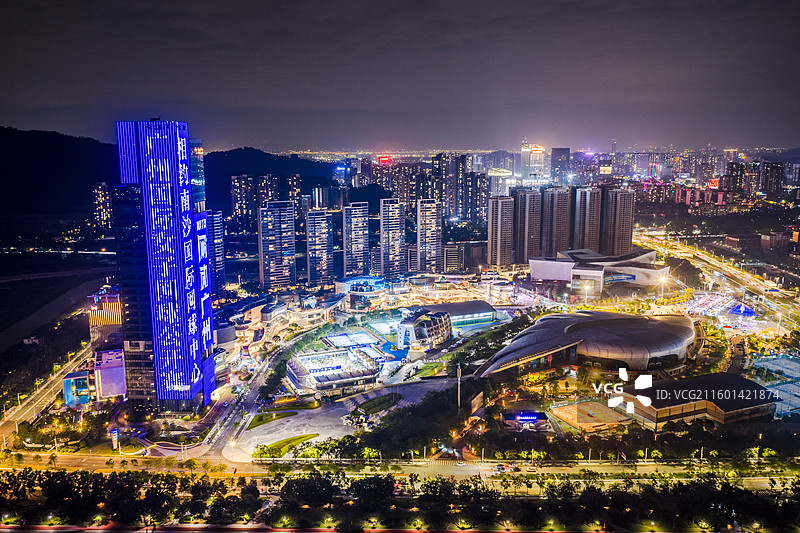 中国广东广州市南沙区南沙体育馆广网嘉年华图片素材