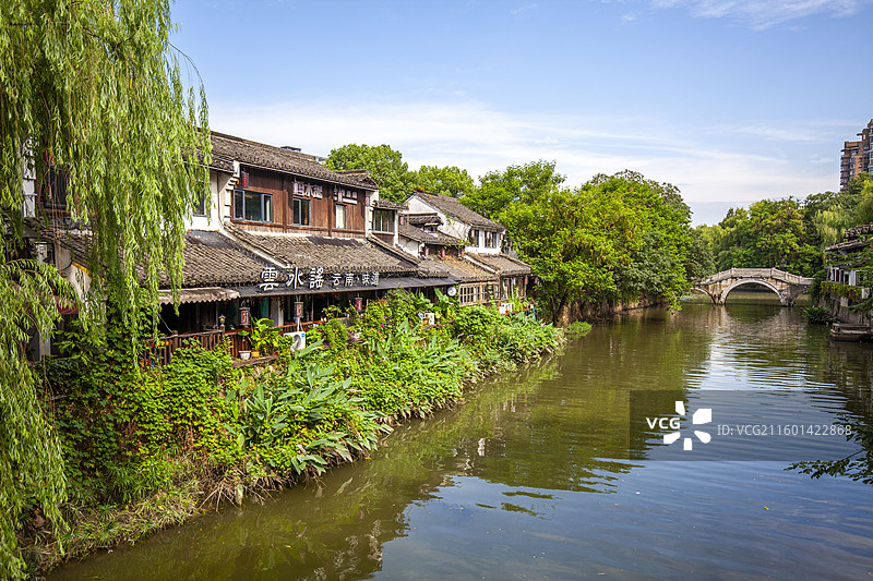 杭州小河直街历史街区图片素材