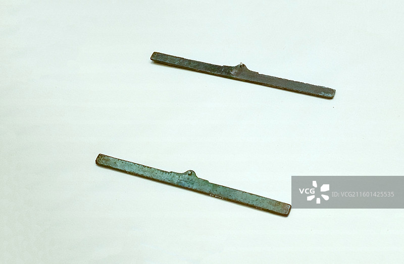 “王”青铜衡 战国·楚 传安徽寿县出土 中国国家博物馆“古代中国基本陈列”图片素材