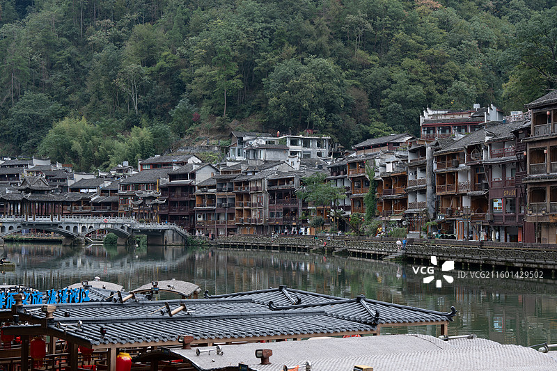 湖南，凤凰古城图片素材