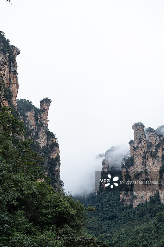 张家界武陵源景区图片素材
