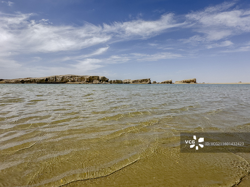 乌素特雅丹地质公园（水上雅丹）图片素材