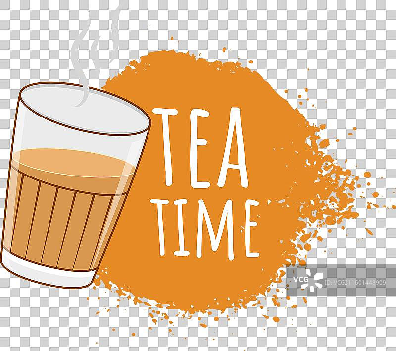 印度奶茶或茶歇海报设计图片素材