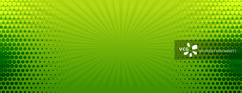 漫画风格复古漫画横幅，带有半调印刷效果图片素材