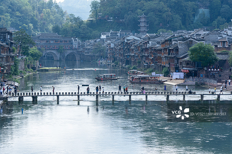 湖南，凤凰古城图片素材