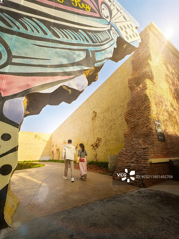 走进梦幻的只有河南戏剧幻城图片素材