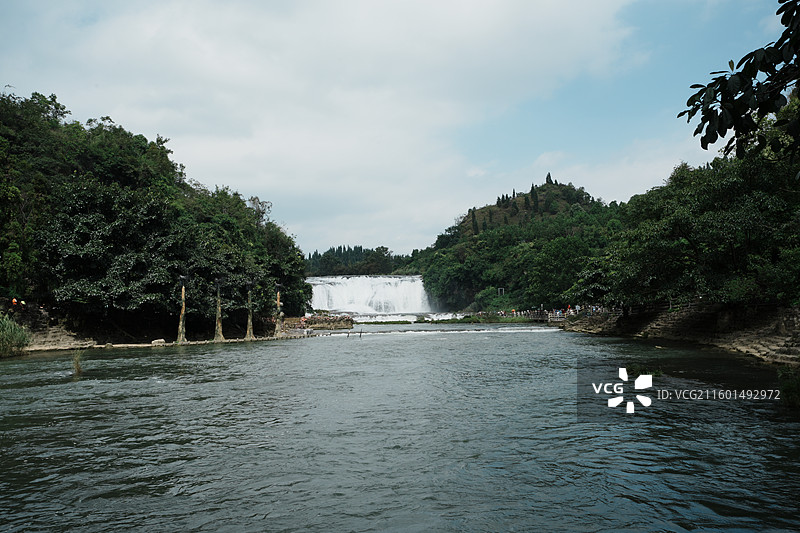 贵州，陡坡塘瀑布图片素材