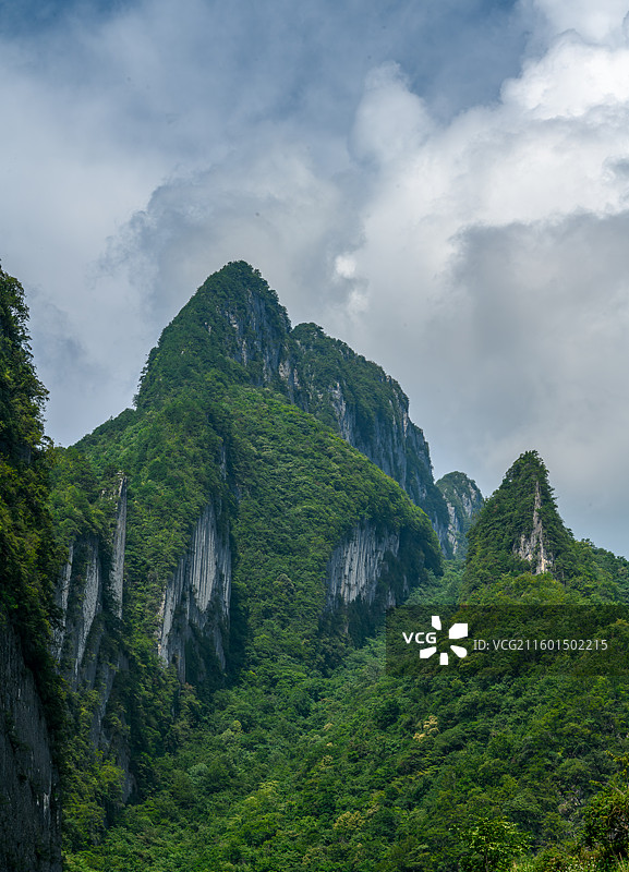 巫山当阳大峡谷图片素材