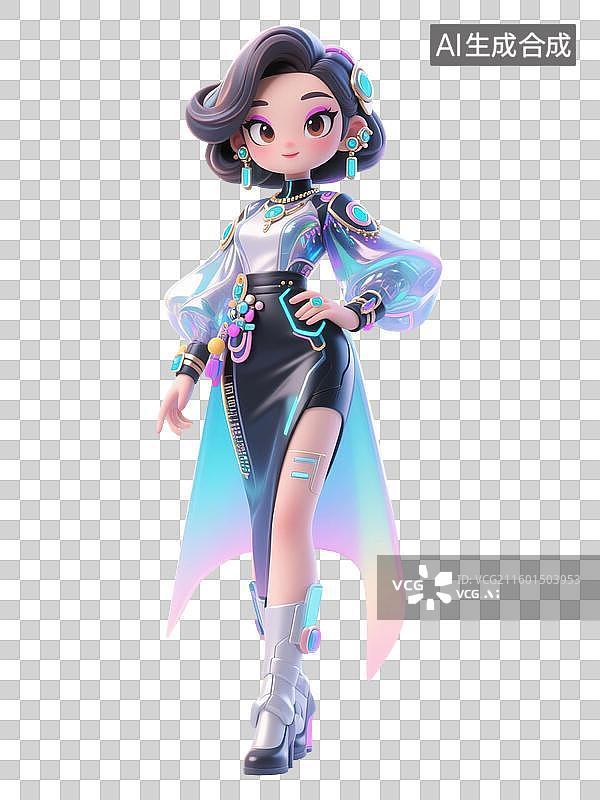 【AI数字艺术】mbti理论职业心理性格测试ENFJ主人公16种人格类型外交家NF型外向直觉情感判断3D角色形象模型图片素材