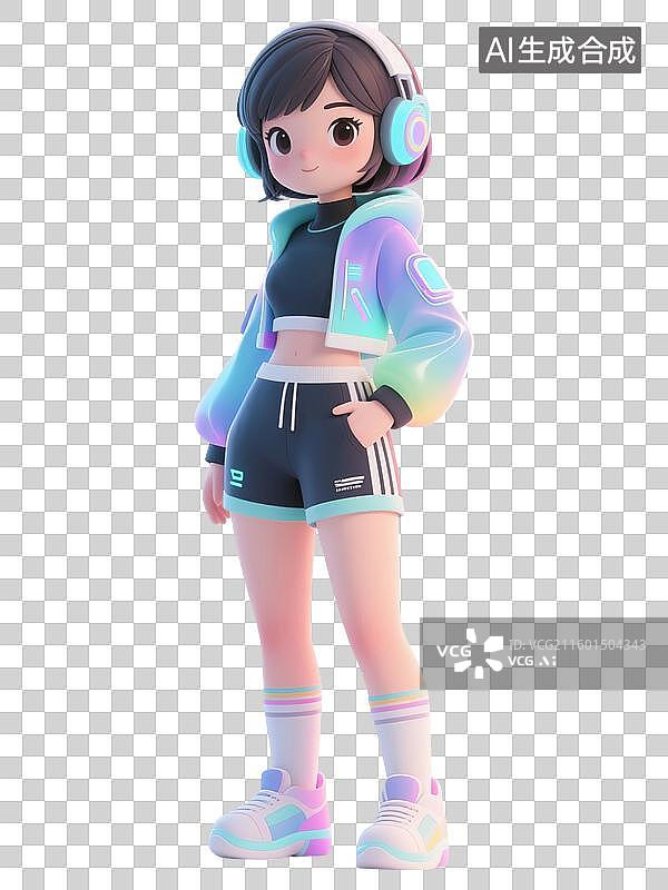 【AI数字艺术】mbti理论职业心理性格测试INFP调停者16种人格类型外交家NF型内向直觉情感知觉3D角色形象模型图片素材