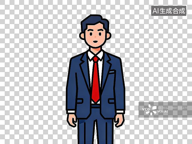 【AI数字艺术】商务办公人士免抠素材图片素材