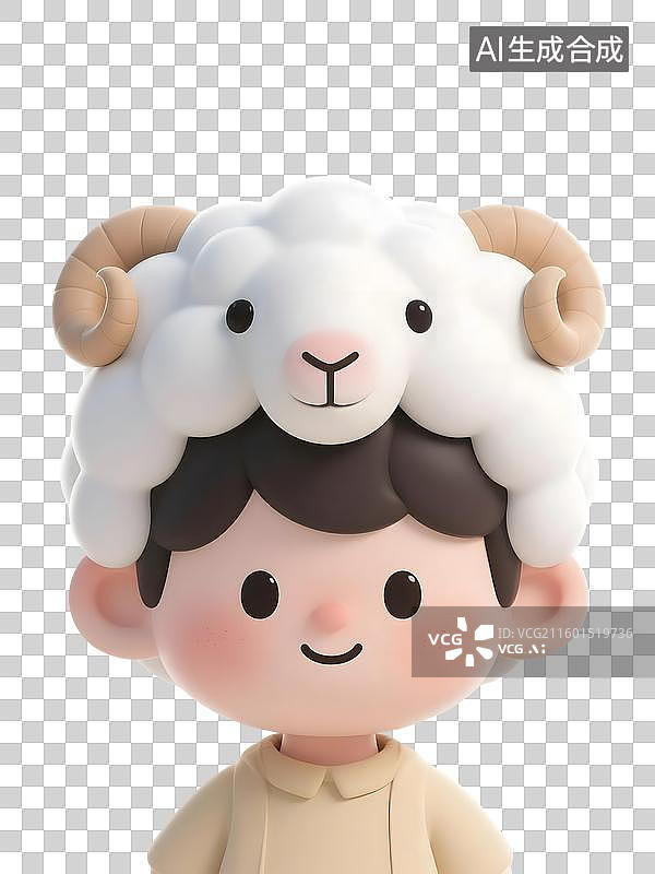 【AI数字艺术】十二星座，白羊座图片素材