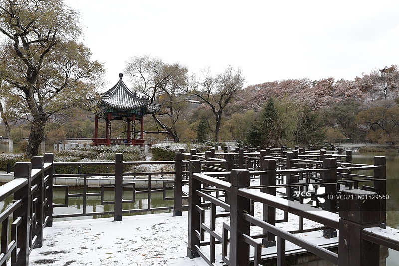 东北秧歌，萨满舞，秧歌，人民广场，德胜门，第一场雪，初雪，放风筝，北山公园，吉林北山风景区，东北，图片素材