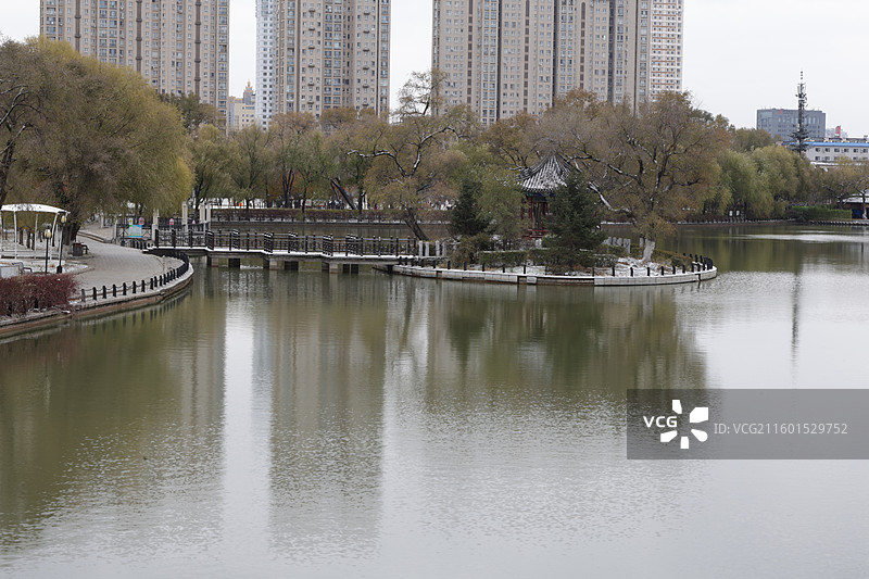 东北秧歌，萨满舞，秧歌，人民广场，德胜门，第一场雪，初雪，放风筝，北山公园，吉林北山风景区，东北，图片素材