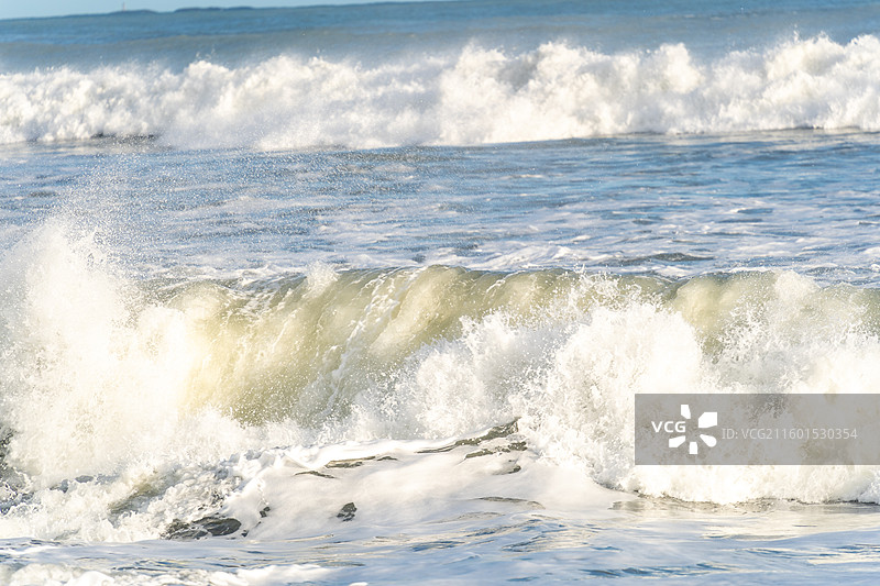 冰岛的冰川湖钻石沙滩图片素材