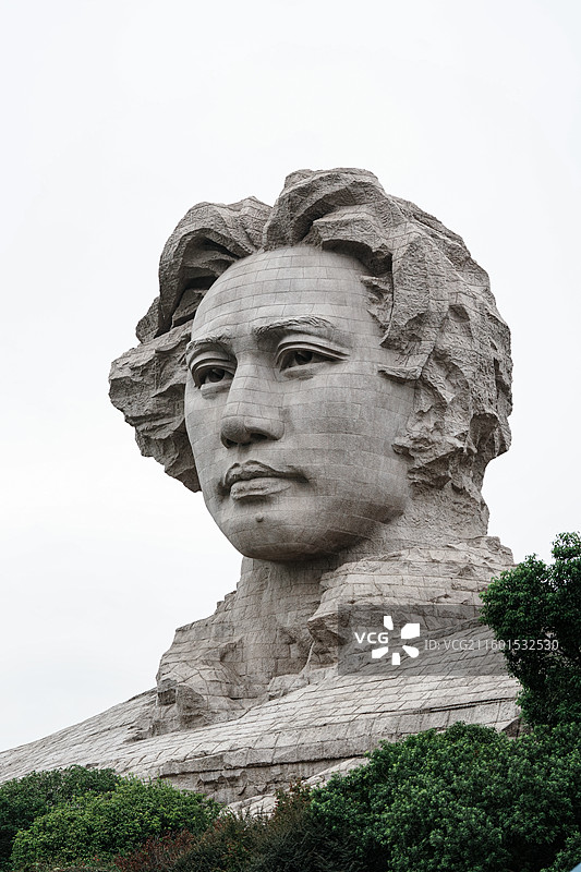 湖南长沙，橘子洲头，长沙橘子洲图片素材