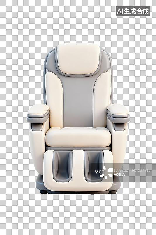 【AI数字艺术】按摩椅老年人医疗保健元素图片素材
