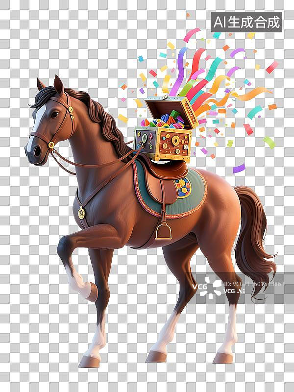 【AI数字艺术】马上暴富图片素材