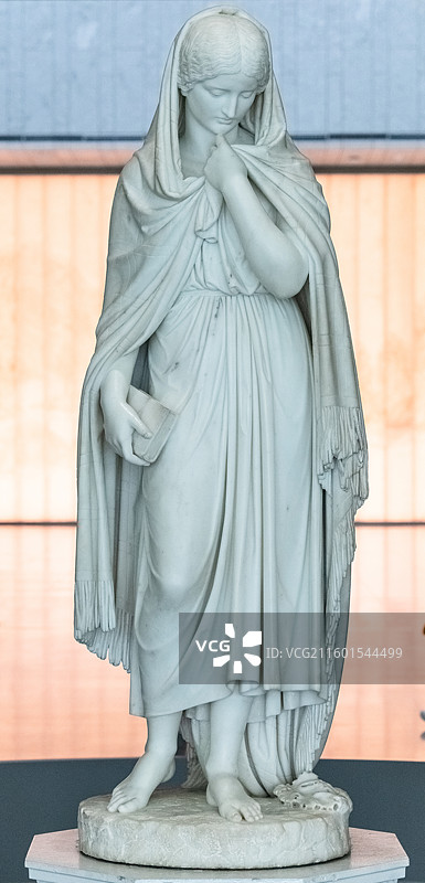 罗丹艺术中心（上海）藏，《高原玛丽》，本杰明.爱德华.斯彭斯，1859年图片素材