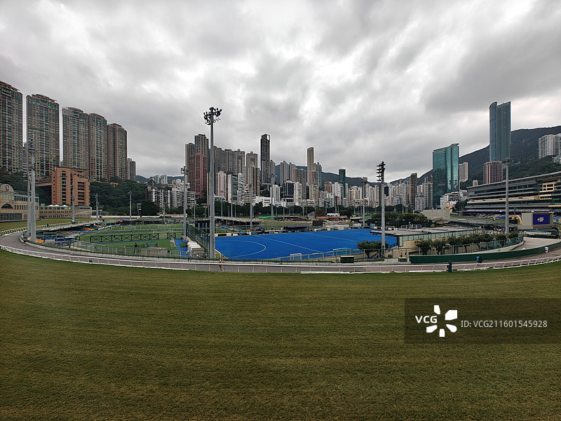 香港岛跑马地-赛马文化图片素材