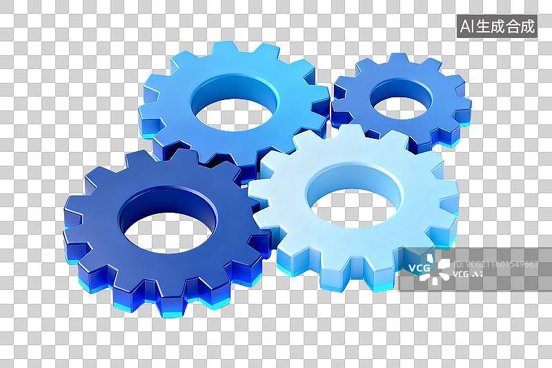 【AI数字艺术】齿轮免抠元素图片素材