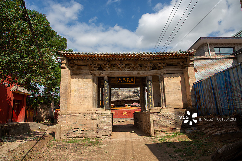 榆次区北流戏台图片素材