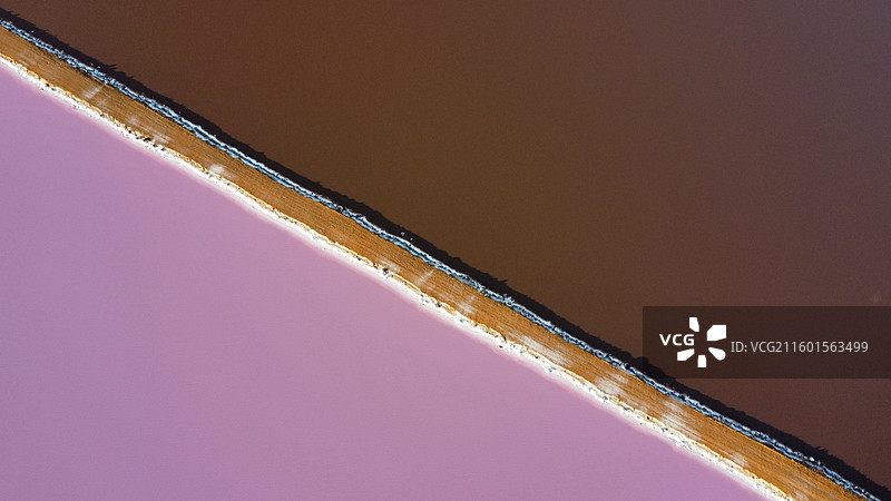 西澳粉红湖图片素材