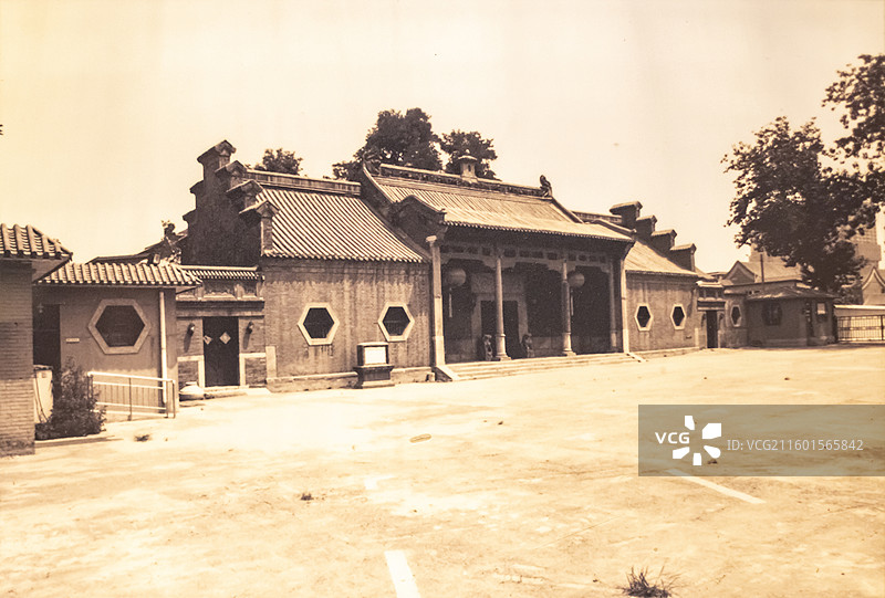 1907年兴建的广东会馆 天津博物馆图片素材