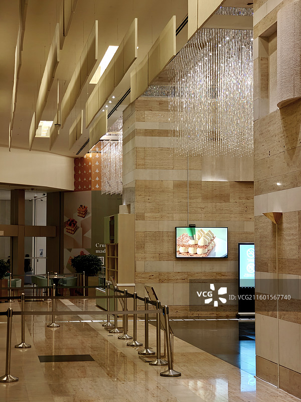 香港荃湾西如心酒店大堂区域图片素材