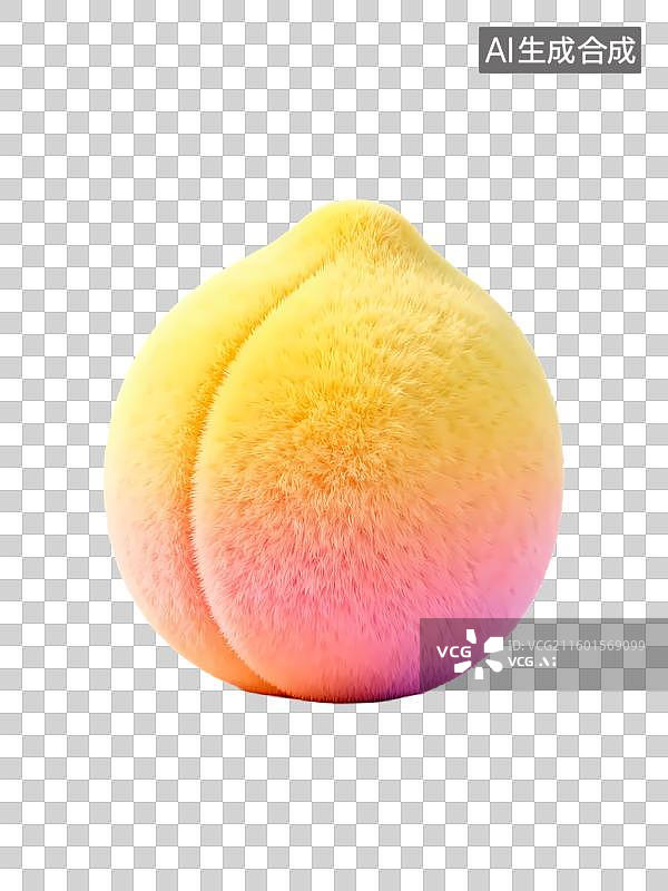 【AI数字艺术】C4D立体毛绒质感治愈元素图片素材