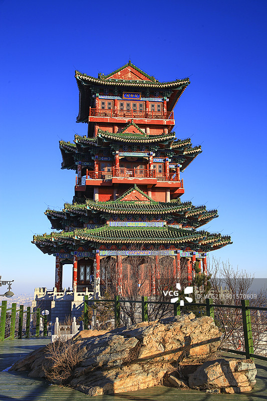 蓝天超清定都阁图片素材