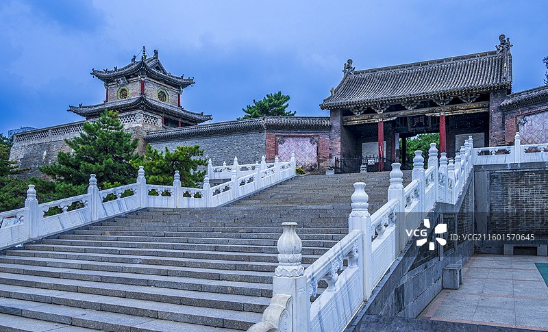 山西省长治市隋代始建潞安府衙（上党门）图片素材