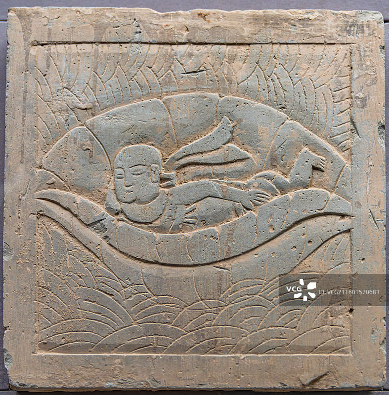 甘肃 庆阳 博物馆 砖瓦图片素材