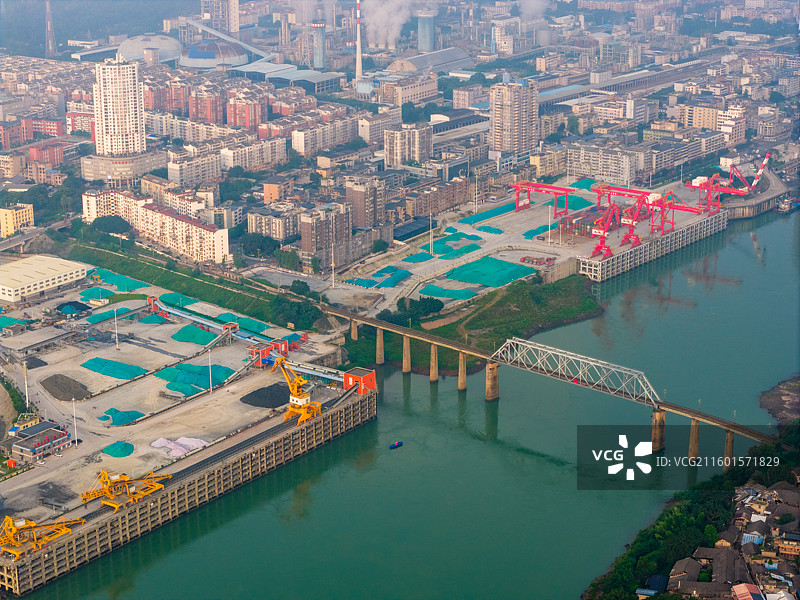 云南省昭通市水富市城市风光图片素材