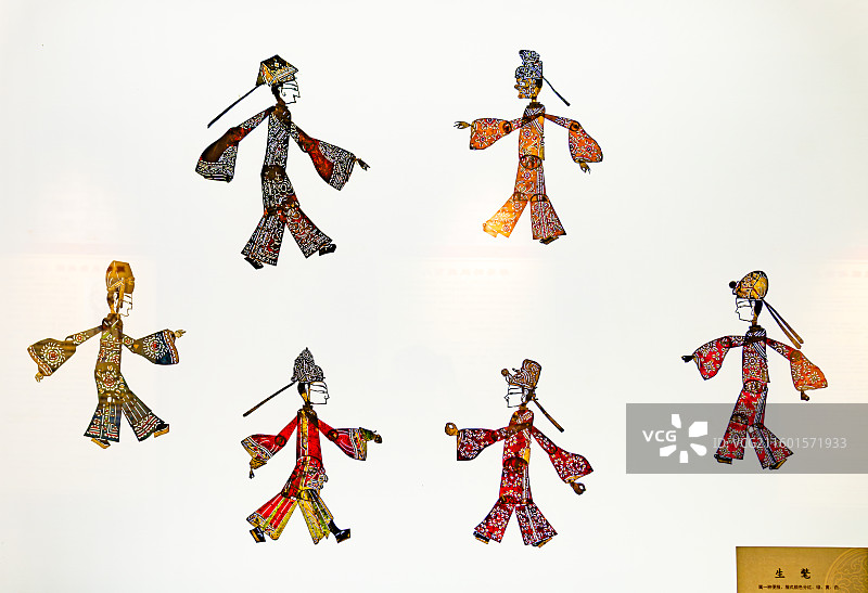 甘肃 庆阳 博物馆 皮影图片素材