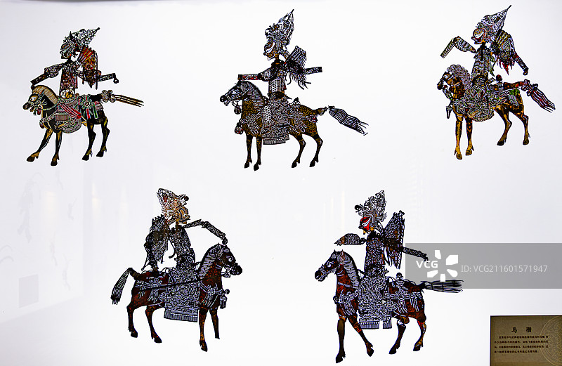 甘肃 庆阳 博物馆 皮影图片素材