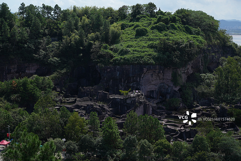 蛇蟠岛图片素材