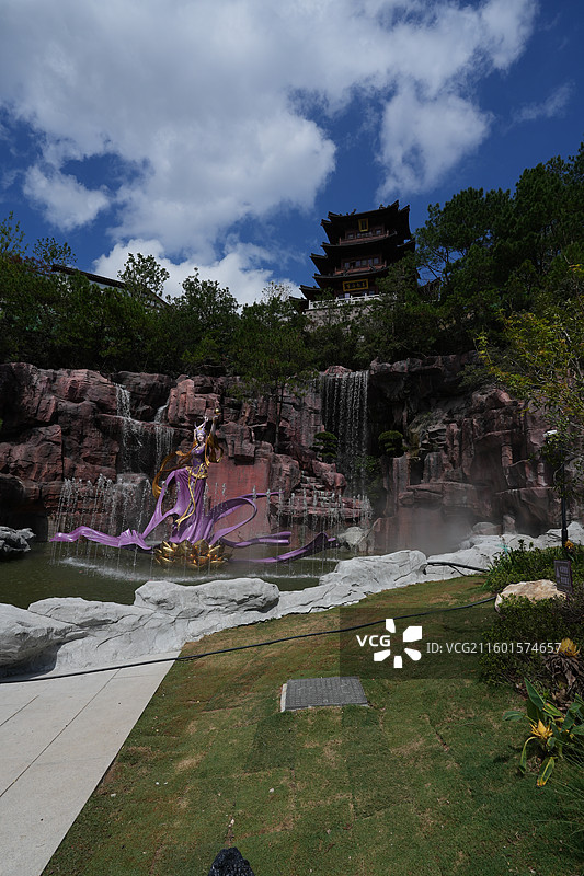 蛇蟠岛图片素材