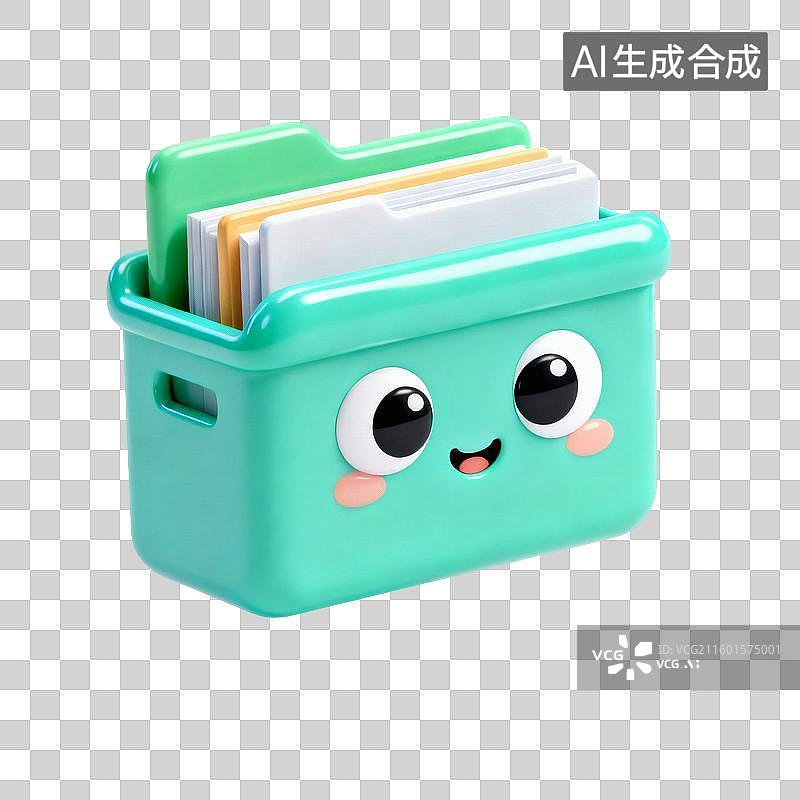 【AI数字艺术】3d立体拟人卡通办公教育图标元素图片素材