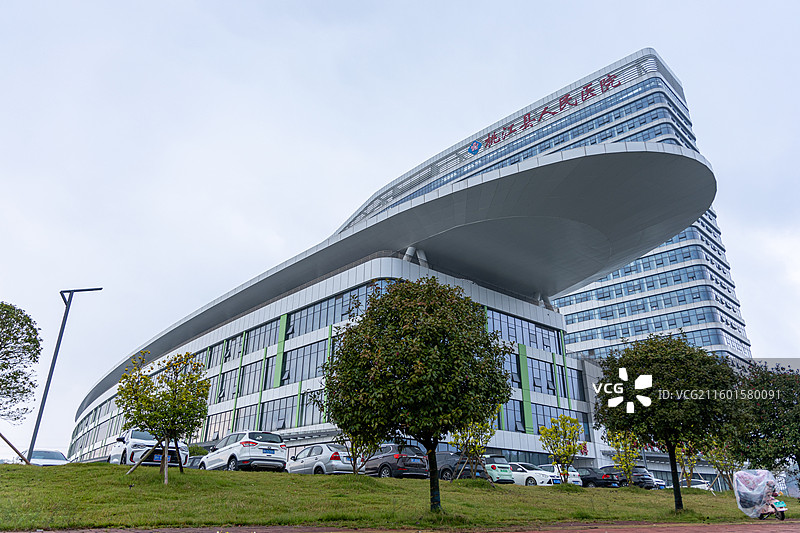 桃江县人民医院大楼外观图片素材