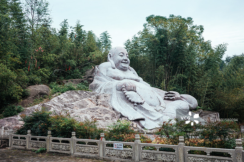 安徽合肥紫蓬山国家森林公园与西庐寺风光图片素材