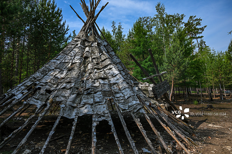 江苏省盐城市大丰区中华麋鹿园景区内景图片素材