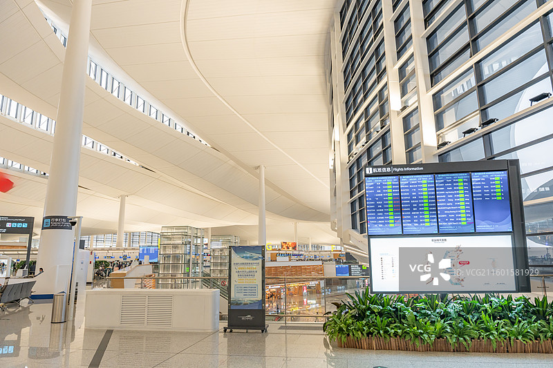 乌鲁木齐 天山国际机场 空镜头 无logo图片素材