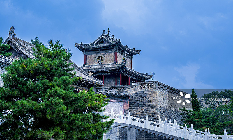 山西省长治市隋代始建潞安府衙（上党门）图片素材